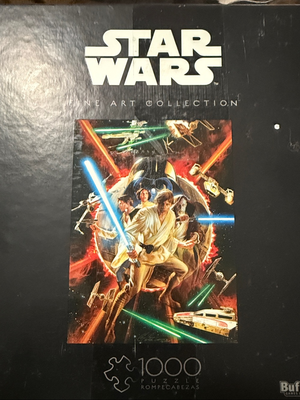 Star Wars 1000 Piece Puzzle Fine Art Collection.